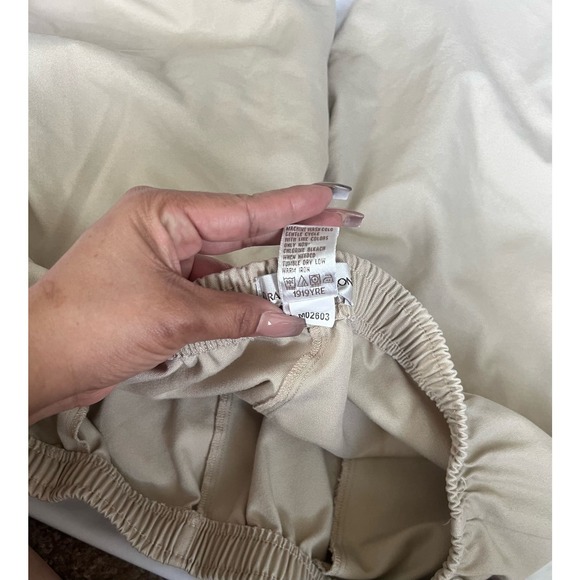 Drapers and Damon size 14 women  khaki cropped pants 0758 - Picture 5 of 6